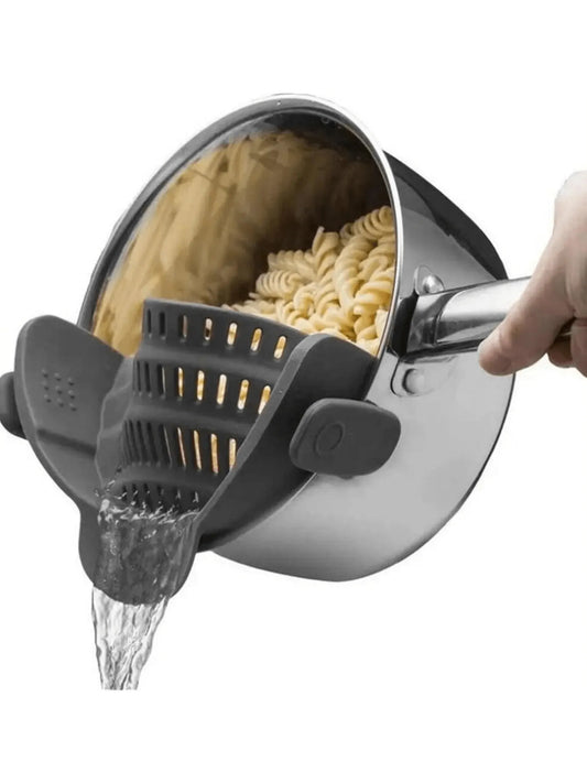 Clip-On Silicone Pot Strainer