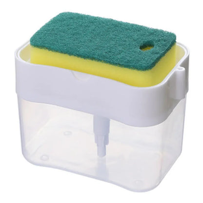 Soap Dispensing Sponge Holder