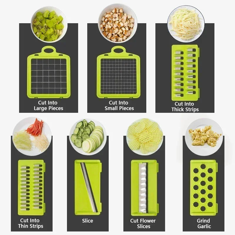 16 in 1 Multifunctional Vegetable Slicer